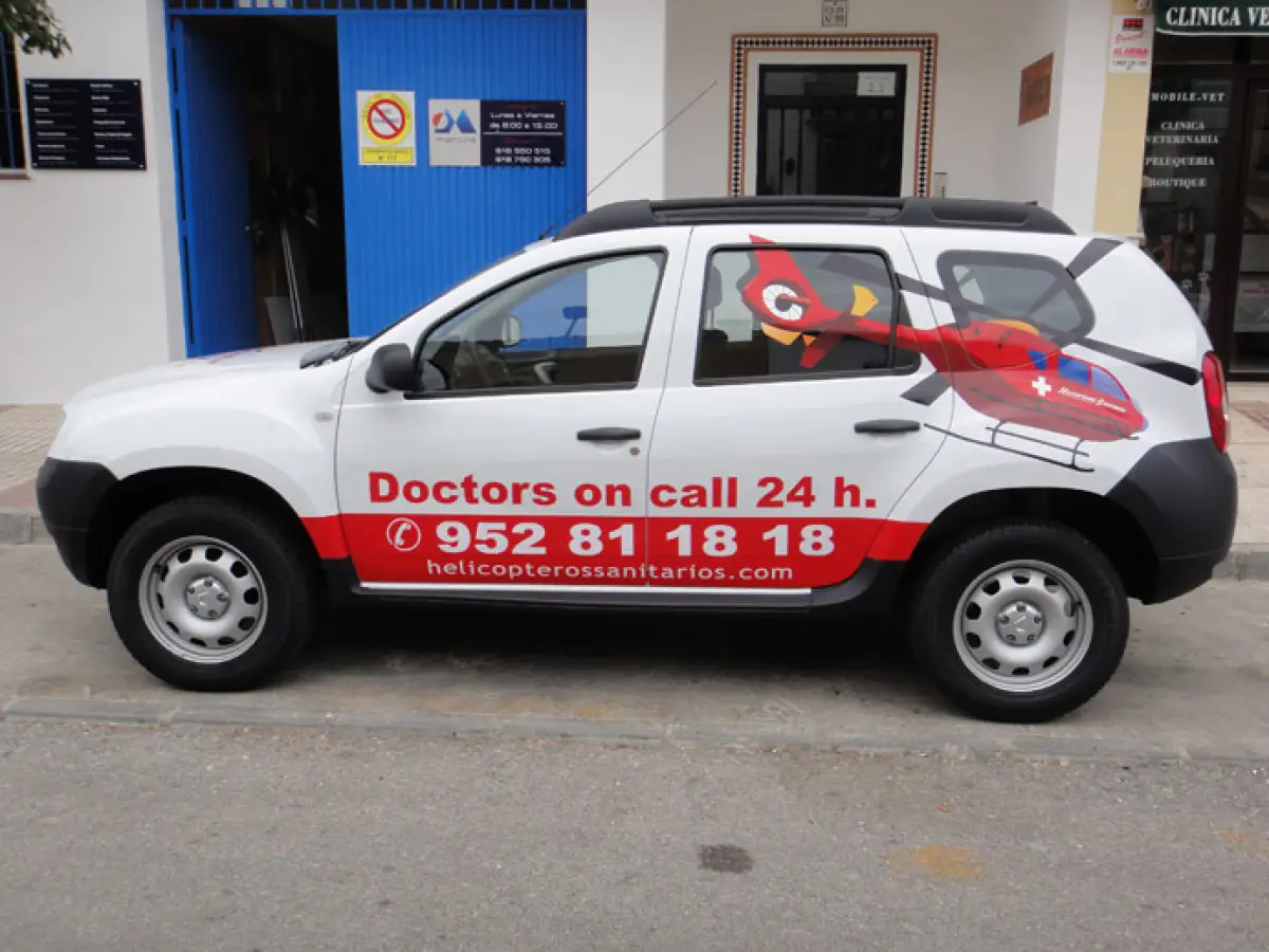 Helicópteros Sanitarios Vehículos